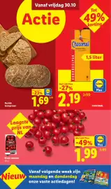 Lidl folder week 44 Pagina 25: Rivolo tomaten €1,99, Rustiek meergranen €1,69
