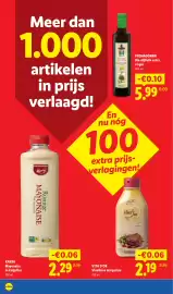 Lidl folder week 44 Pagina 26: Kania Mayonaise €2,29, Primadonna Bio olijfolie extra virgin €5,99