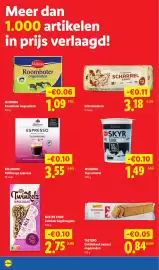 Lidl folder week 44 Pagina 27: Milbona Roomboter ongezouten €1,09, Bellarom Koffiecups espresso €3,55