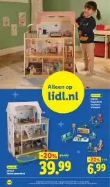 Lidl folder week 44 Pagina 37: Lupilu Houten poppenhuis €39,99, Alle speelgoedset €6,99