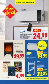 Lidl folder week 44 Pagina 43: Scheurkalender €4,99, Tronic Convector radiator €19,99