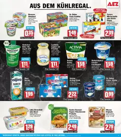 AEZ Prospekt woche 44 Seite 9: Dr. Oetker Paula Pudding €1,49, Landliebe Joghurt mit Früchten €1,11