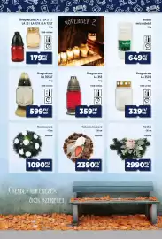 Goods Market akciós újság Oldal 10: Üvegmécses LA 350 B €329,00, Sírdísz €2.990,00