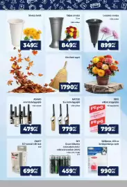 Goods Market akciós újság Oldal 11: Talpas sírváza €849,00, Sky green feltartos ceruzaelem €459,00