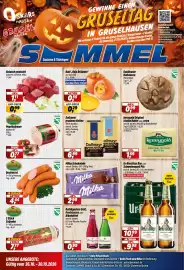 Simmel Prospekt woche 44 Seite 1: Drehacher Bockwurst €4,44, Dallmayr prodomo Kaffee €6,99