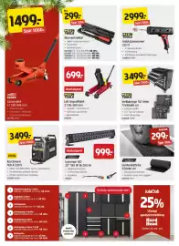 Jula kundeavis Side 2: Stanley Kombisveis 160 A 230 V €3.499,00, MeeC Tools Lett lavprofiljekk €699,00