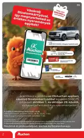 Auchan akciós újság hét 43 Oldal 2: Vásárolj Bizalomkártyával, így megnyerheted az értékes nyeremények egyikét! Több mint