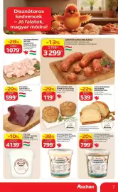 Auchan akciós újság hét 43 Oldal 7: Disznótoros kedvencek - Jó falatok, magyar módra! -28% 1499 Ft 1079** AUCHAN KEDVENC
