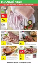 Catalogue Carrefour Market | Produits laitiers et végétaux page 22: Jambon sec désossé €1,49