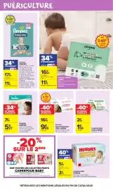 Catalogue Carrefour Market | Produits laitiers et végétaux page 47: Pampers Lingettes Aqua Soft Touch €5,27
