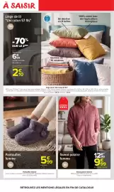Catalogue Carrefour Market | Produits laitiers et végétaux page 53: Tex Sweat polaire femme €9,99, Tex Pantoufles femme €5,99