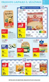 Catalogue Carrefour Market | Produits laitiers et végétaux page 9: Richesmonts Fondue €5,59, Entremont Emmental €3,39