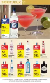 Catalogue Carrefour | Vos promos du quotidien page 15: BOMBAY SAPPHIRE London Dry Gin €20,69, VIKOROFF Vodka €21,49