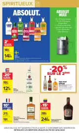 Catalogue Carrefour | Vos promos du quotidien page 16: BACARDI Rhum €12,79, Clément Rhum vieux agricole €19,71
