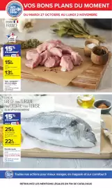 Catalogue Carrefour | Vos promos du quotidien page 20: Daurade royale €22,09, Viande de Veau Française €13,34