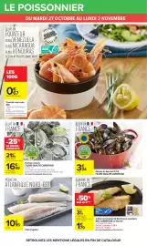 Catalogue Carrefour | Vos promos du quotidien page 21: Moules de bouchot S.T.G. €3,34, MSC CARREFOUR Le Marché €1,79