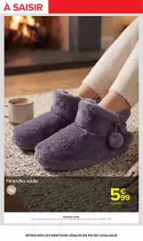 Catalogue Carrefour | Vos promos du quotidien page 3: Tex Pantoufles adulte €5,99