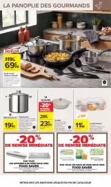 Catalogue Carrefour | Vos promos du quotidien page 49: BAUMALU Traiteurs Inox €19,90, Le Parfait terrines €11,66