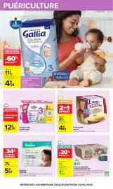 Catalogue Carrefour | Vos promos du quotidien page 58: Nestlé P'tite Recette €4,10, Pampers Lingettes Aqua Soft Touch €5,27