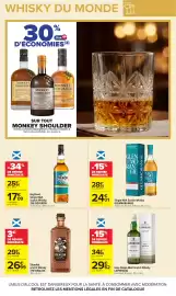 Catalogue Carrefour | Vos promos du quotidien page 9: THE DEVERON Highland Single Malt Scotch Whisky €17,09