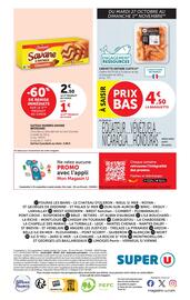 Catalogue Super U page 12: U CREVETTES €9,00, Brossard Savane €3,50