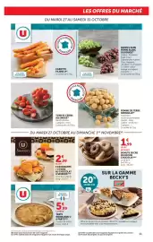 Catalogue Super U page 11: U Saveurs €2,99, Donuts €1,99