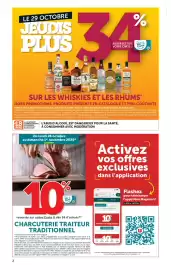 Catalogue Super U page 2: LE 29 OCTOBRE JEUDIS PLUS 34% REVERSÉS SUR VOTRE CARTE U Carte อ Climent MAC ESPERANCE ESPERANCE