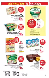 Catalogue Super U page 5: Richesmonts Fondue Savoyarde €1,72, EntreMont L'Emmental Français €1,79