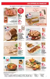 Catalogue Super U page 7: Knacks d'Alsace Cocktail €3,19, PIERRE SCHMIDT FLAM'KUECHE €5,49
