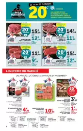 Catalogue Super U page 8: Viande Bovine Française RUMSTECK €12,79, Viande Bovine Française Hampe à griller €11,99
