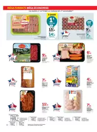 Catalogue Hyper U page 10: MÉGA FORMATS MÉGA ÉCONOMIES MAXI FORMAT Ma paupiette de veau Tendriade Force au v u cuisinée aux