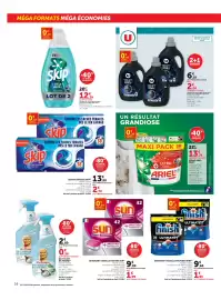 Catalogue Hyper U page 16: Finish Detergent vaisselle €1,93, SUN DÉGRAISSANT €1,99