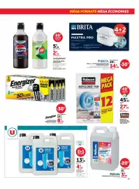 Catalogue Hyper U page 19: Energizer Piles €8,39, Rubson AERO 360° TAB €27,59