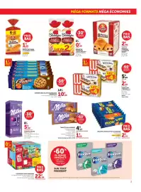 Catalogue Hyper U page 3: Granola Cookies gros éclats de chocolat €10,05, Pom'Potes 5 Fruits €22,99