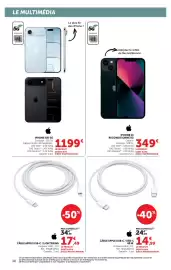 Catalogue Hyper U | Multimédia page 10: Apple Câble USB-C / USB-C €14,99, Apple iPhone 13 €349,00