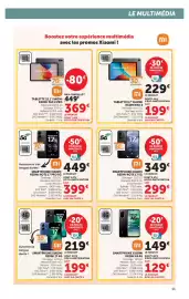 Catalogue Hyper U | Multimédia page 11: XIAOMI REDMI NOTE 17 5G €299,00, XIAOMI SMARTPHONE REDMI A5 4G €129,00