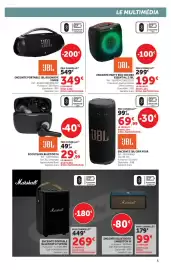 Catalogue Hyper U | Multimédia page 5: JBL ENCEINTE PORTABLE JBL BOOMBOX 3 NOIR €349,00, JBL ÉCOUTEURS BLUETOOTH €29,99