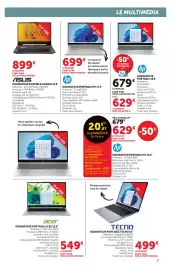 Catalogue Hyper U | Multimédia page 7: TECNO ORDINATEUR PORTABLE TECNO 16" €499,00, Acer ORDINATEUR PORTABLE €549,00