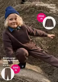 Pepco akciós újság hét 43 Oldal 5: creative mind Bélelt cargo nadrág fiúknak Méret: 3/4-8/9 3200 Ft Barna polárpulóver 2900