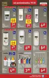 ALDI gazetka tydzień 43 Strona 11: Wkład parafinowy Calix €6,99, Wkład olejowy 144 h €8,49