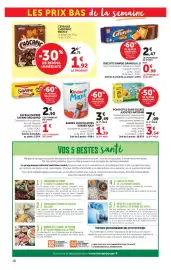 Catalogue U Express page 10: Kinder Maxi €1,39, Brossard Savane €2,50