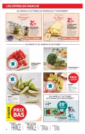 Catalogue U Express page 6: LE SAINT MONT DES ALPES €2,99, POIRE €2,49