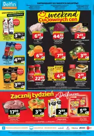 Delfin gazetka Strona 8: Kabanosy Krakus €4,99, Danie Oyakata €3,99
