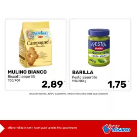 Volantino Iper Tosano settimana 43 Pagina 2: Mulino Bianco Biscotti assortiti €2,89