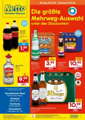 Netto Getränke Discount (gültig bis 31-10)