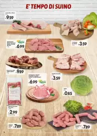 Volantino Bennet Pagina 16: Cotolette e nodini di suino italiano filiera valore bennet €6,99