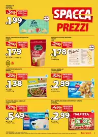 Volantino Bennet Pagina 3: Fish Bar surgelati Findus €2,99, Gnocchi o chicche tricolori Patarò €1,78