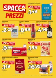 Volantino Bennet Pagina 4: La passata di pomodoro Casar €0,99, Tonno all'olio d'oliva Palmera €9,99