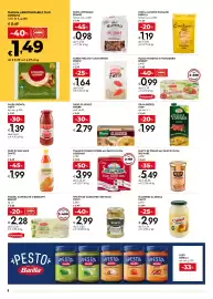 Volantino Bennet Pagina 8: Farro perlati i salvaminuti pedon €1,64, Spicchi di carciofini sottolio Ponti €2,99