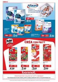 Volantino Bennet | Offerte Extra Pagina 8: Correttore pocket pen Pritt €3,69, Colla stick maxi Pritt €3,49